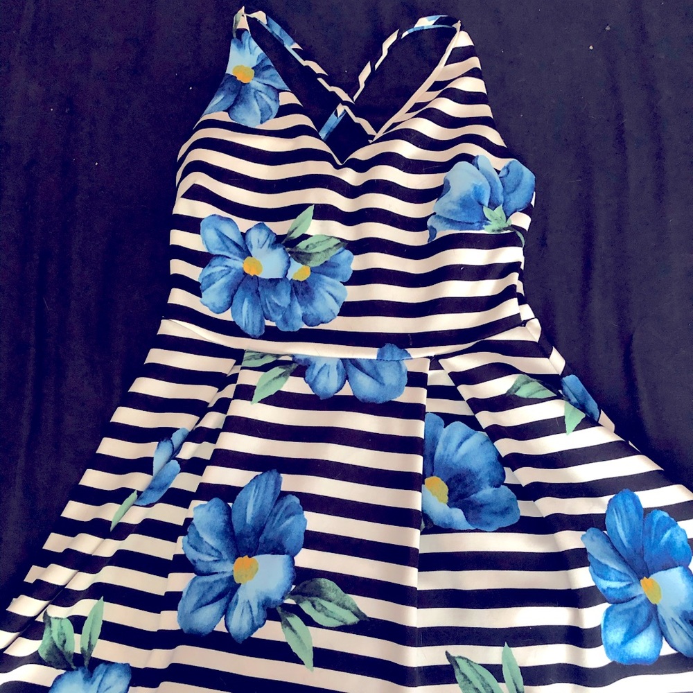 Beautiful Flower fitted Sundress